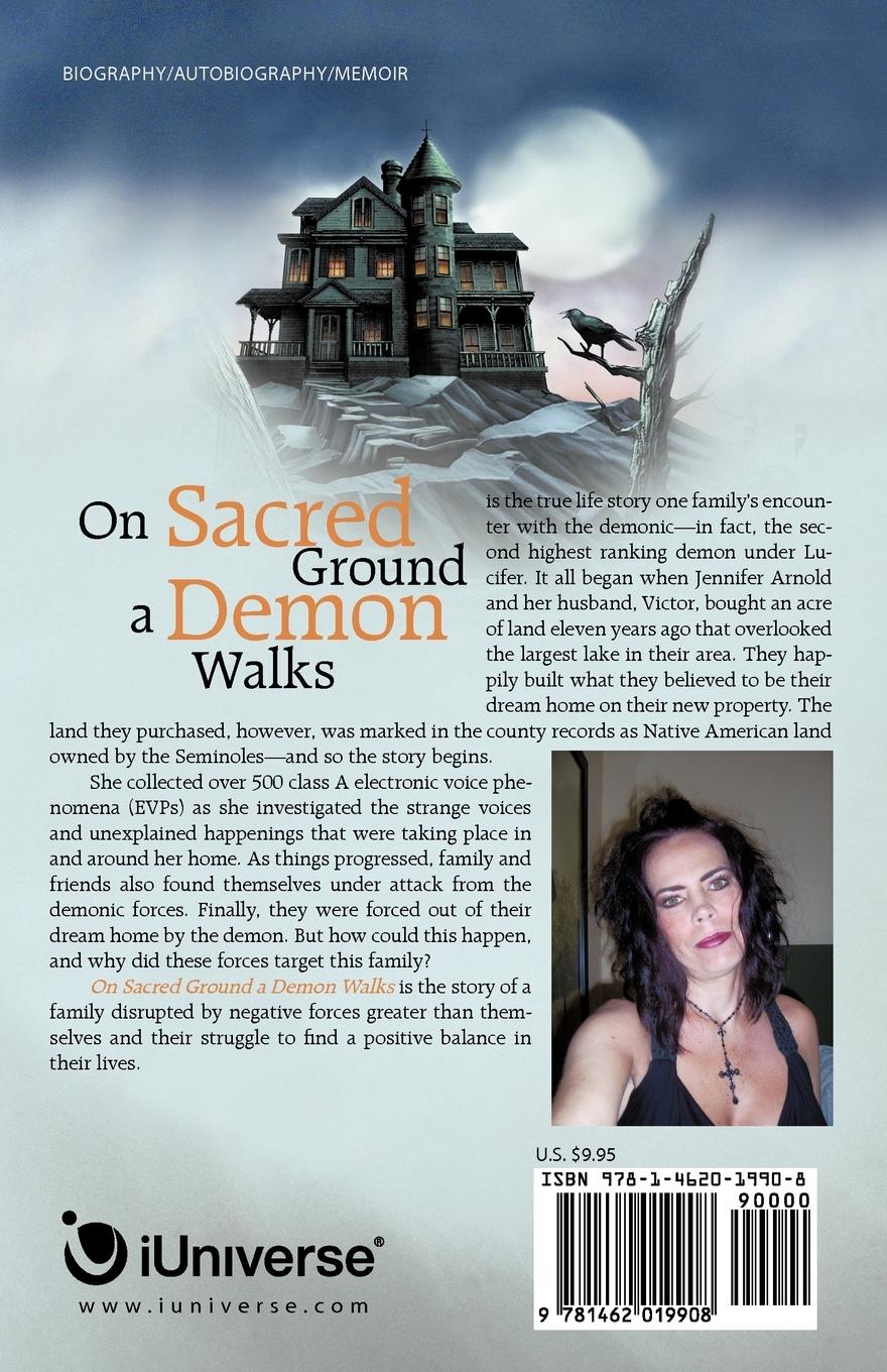 Rückseitencover On Sacred Ground a Demon Walks