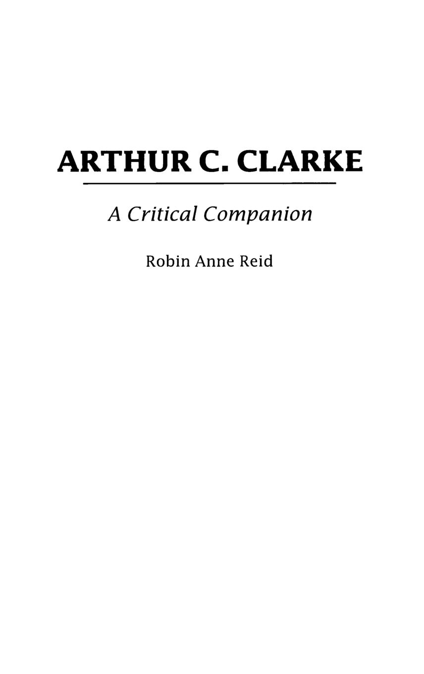 Vorderes Coverbild Arthur C. Clarke