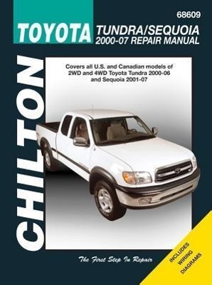 Vorderes Coverbild Chilton Toyota Tundra/Sequoia 2000-2007 Repair Manual