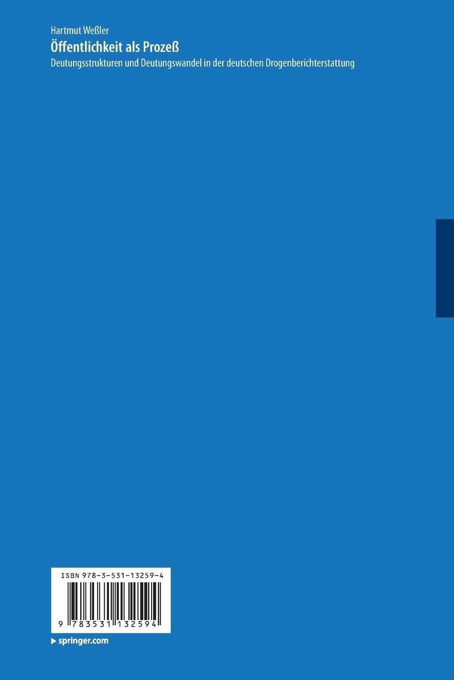 Rückseitencover Öffentlichkeit als Prozeß