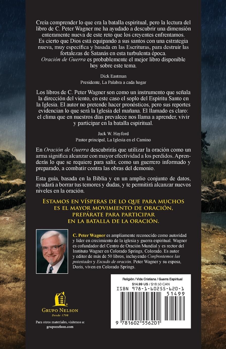 Rückseitencover Los Oracion de Guerra