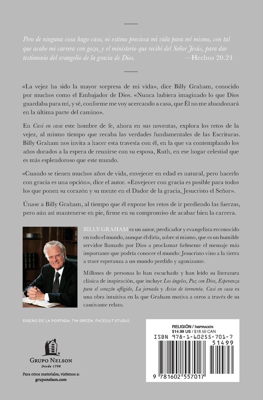 Rückseitencover Casi En Casa