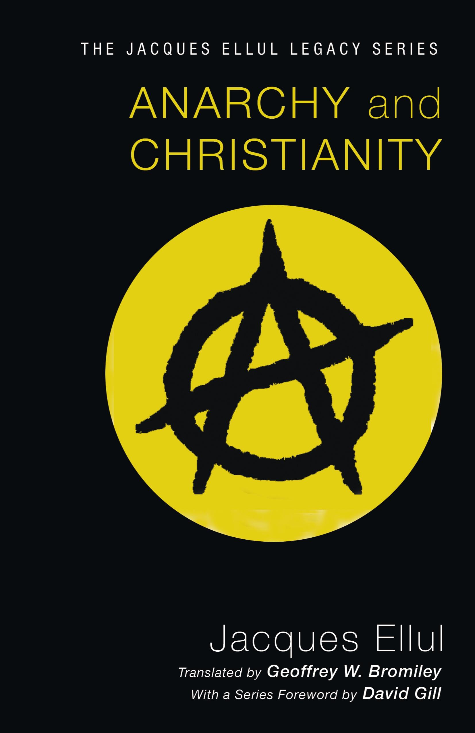 Vorderes Coverbild Anarchy and Christianity