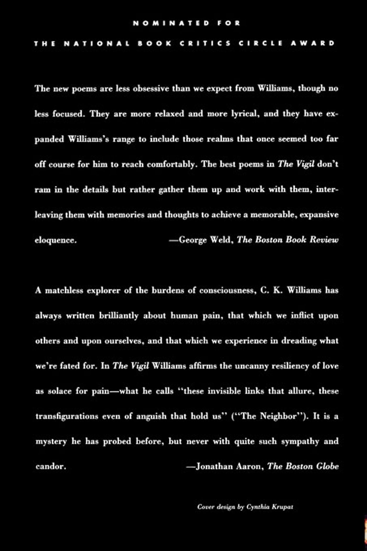 Rückseitencover The Vigil