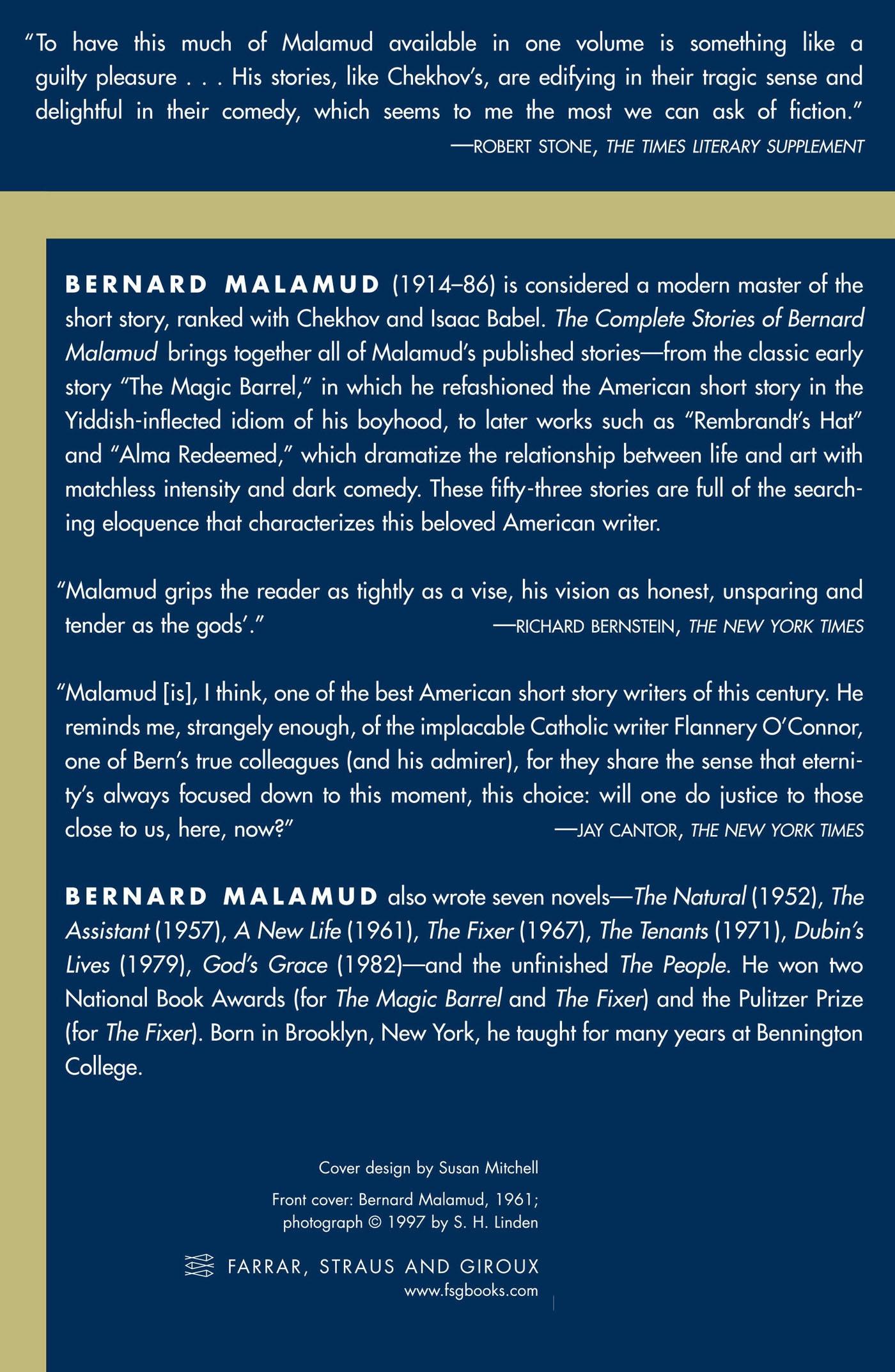 Rückseitencover Complete Stories