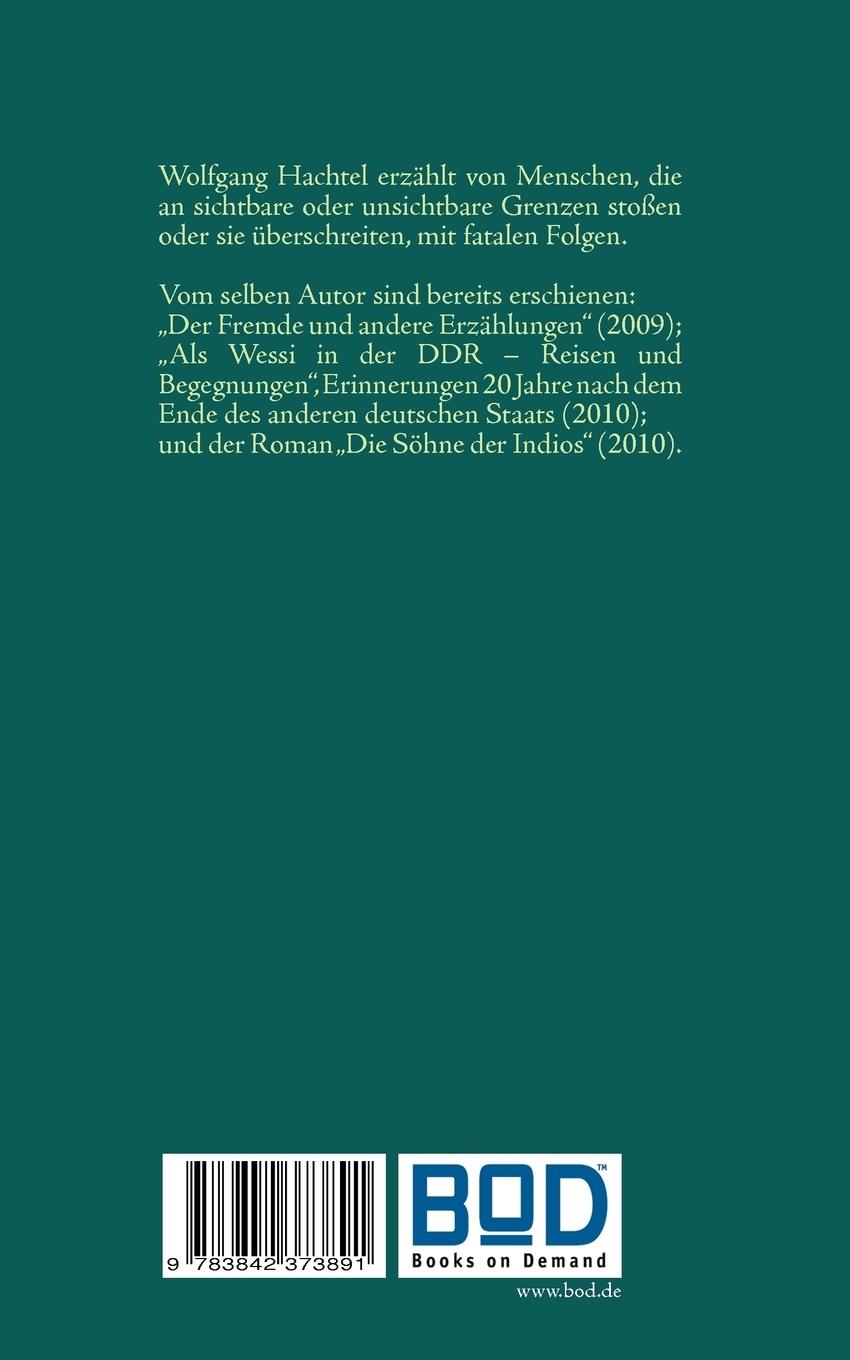 Rückseitencover Grenzen, überall