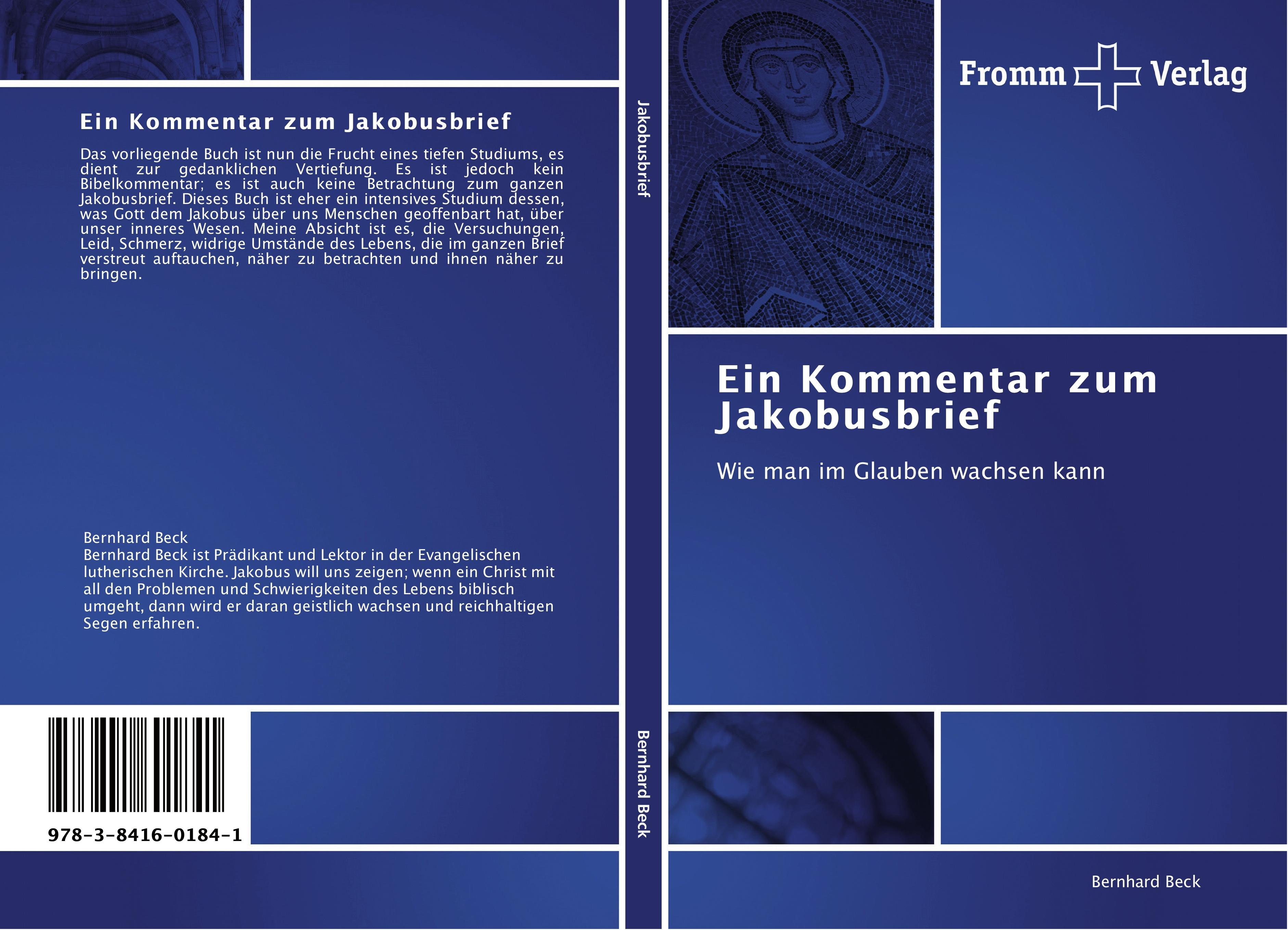 Vorderes Coverbild Ein Kommentar zum Jakobusbrief