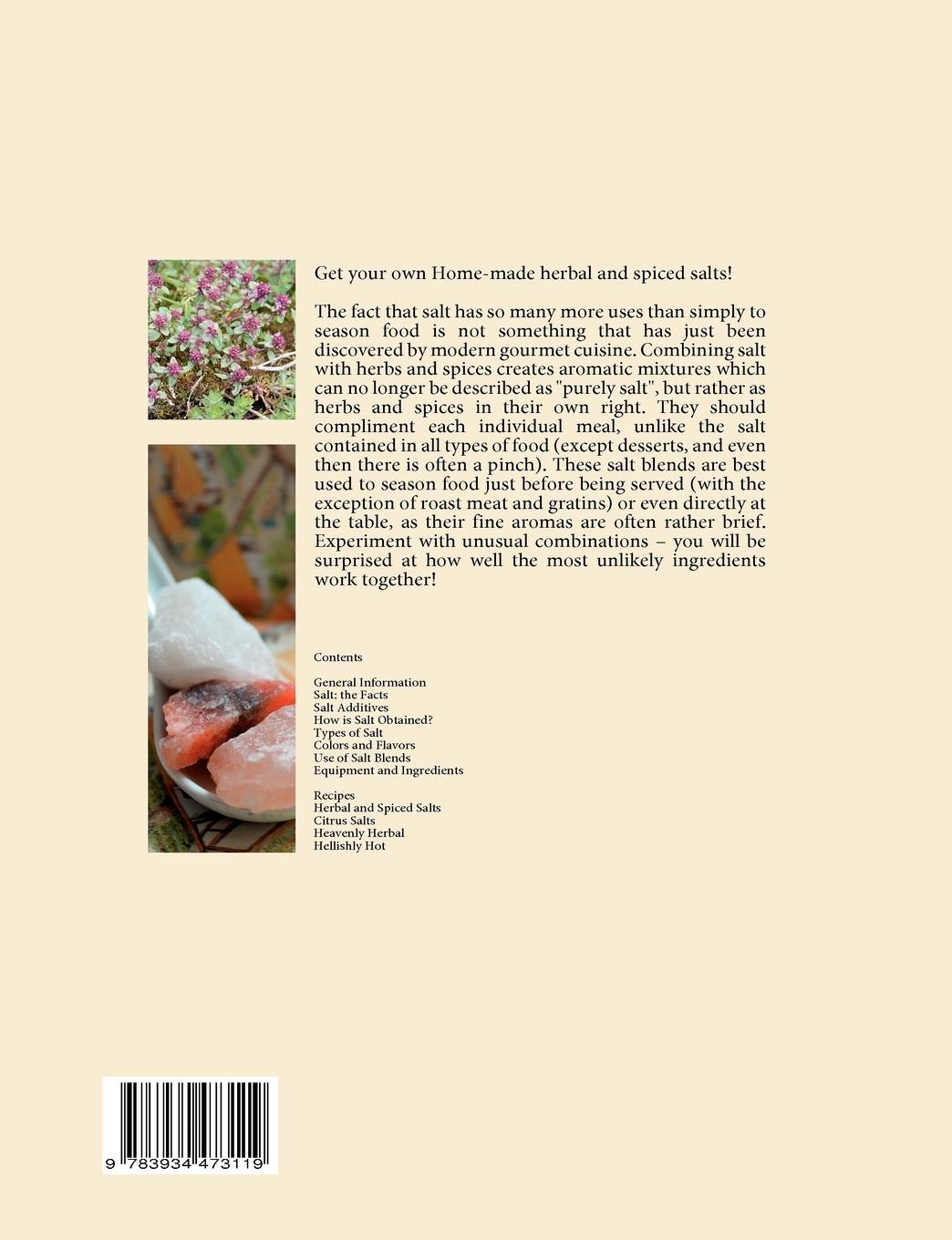 Rückseitencover Herbal and Spiced Salts