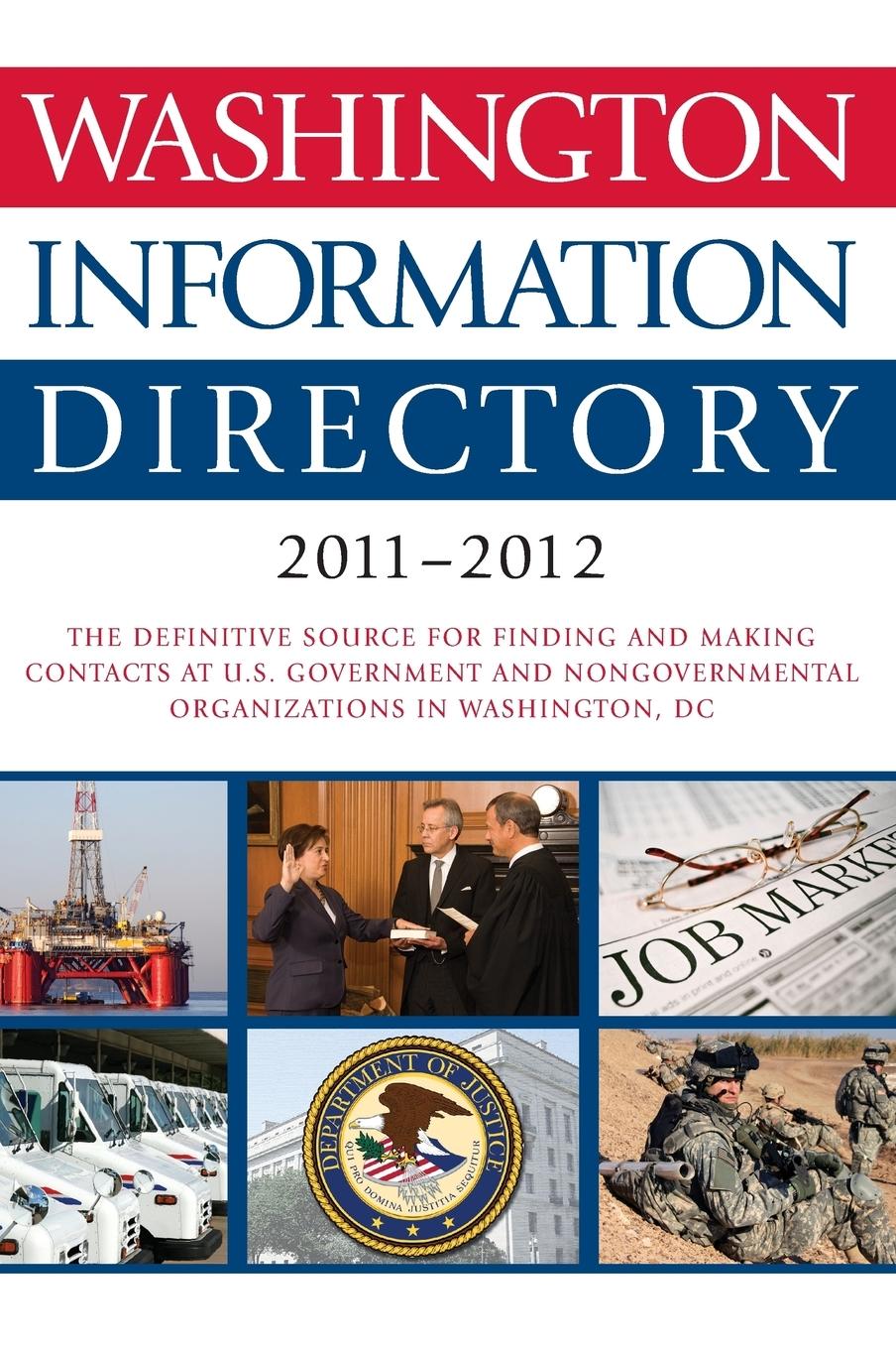 Vorderes Coverbild Washington Information Directory 2011-2012