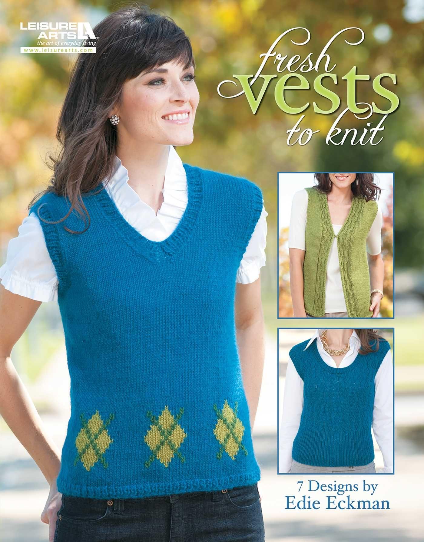 Vorderes Coverbild Fresh Vests to Knit