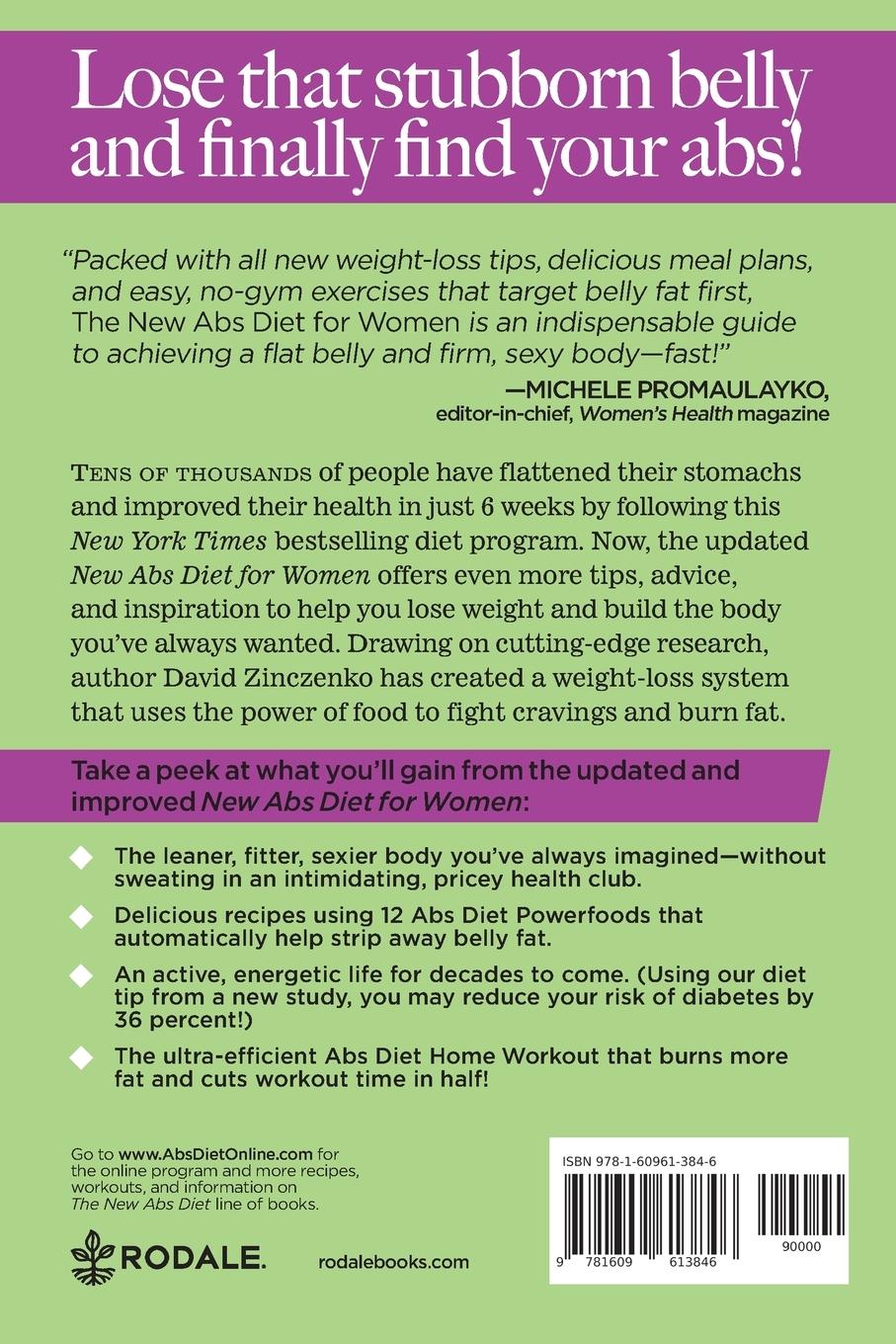 Rückseitencover The New Abs Diet for Women