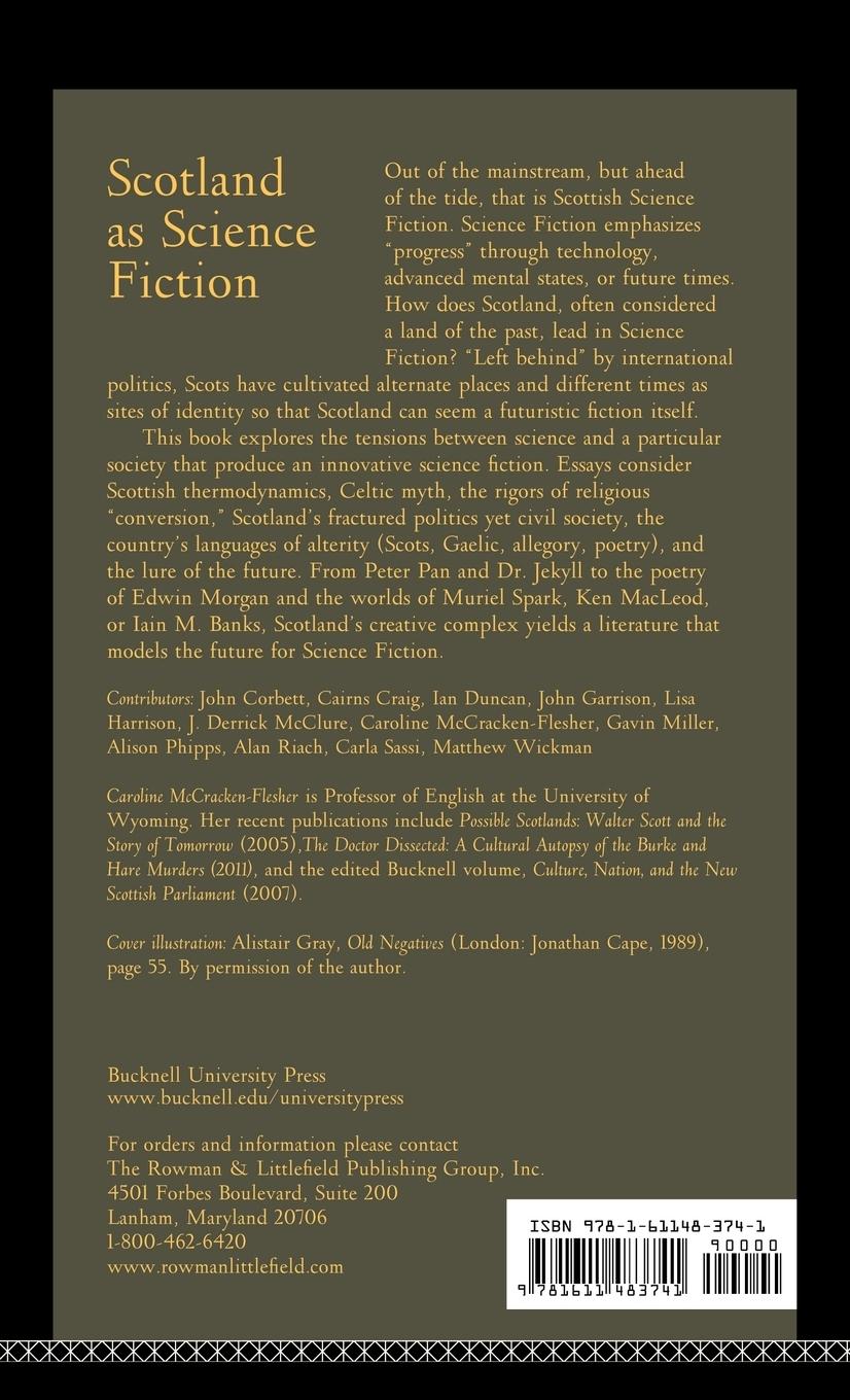 Rückseitencover Scotland as Science Fiction