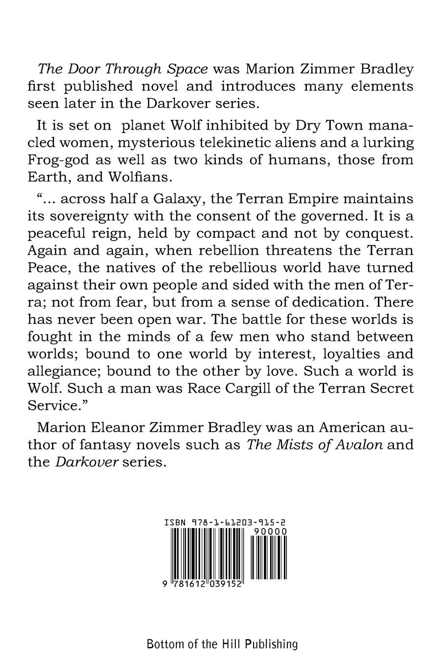 Rückseitencover The Door Through Space