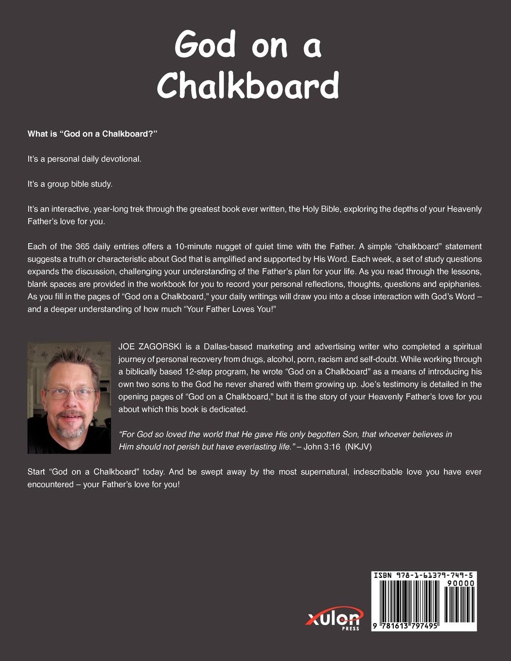 Rückseitencover God on a Chalkboard