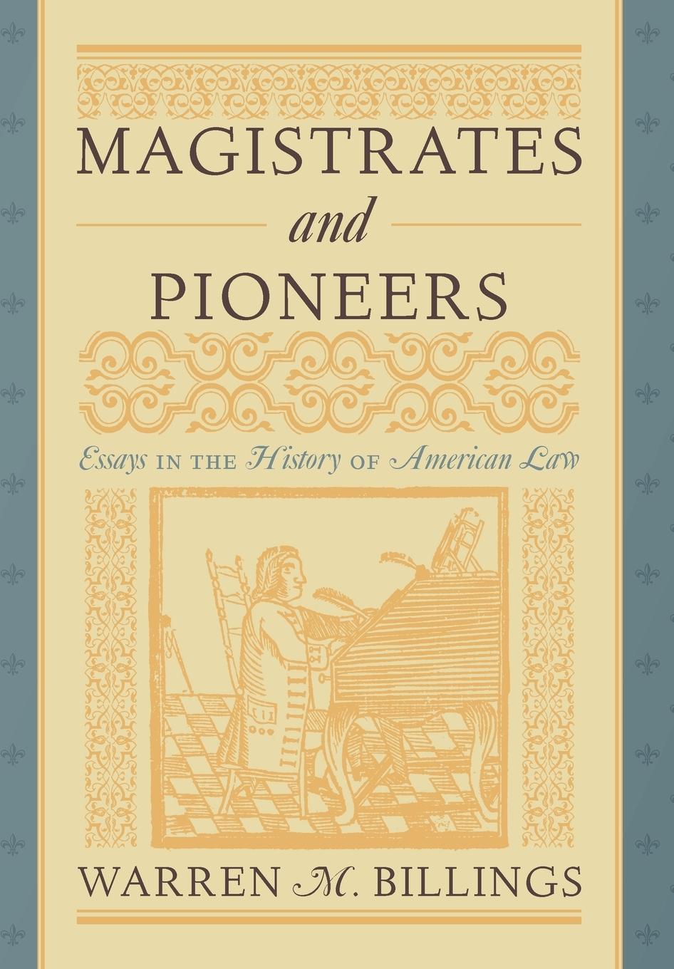 Vorderes Coverbild Magistrates and Pioneers