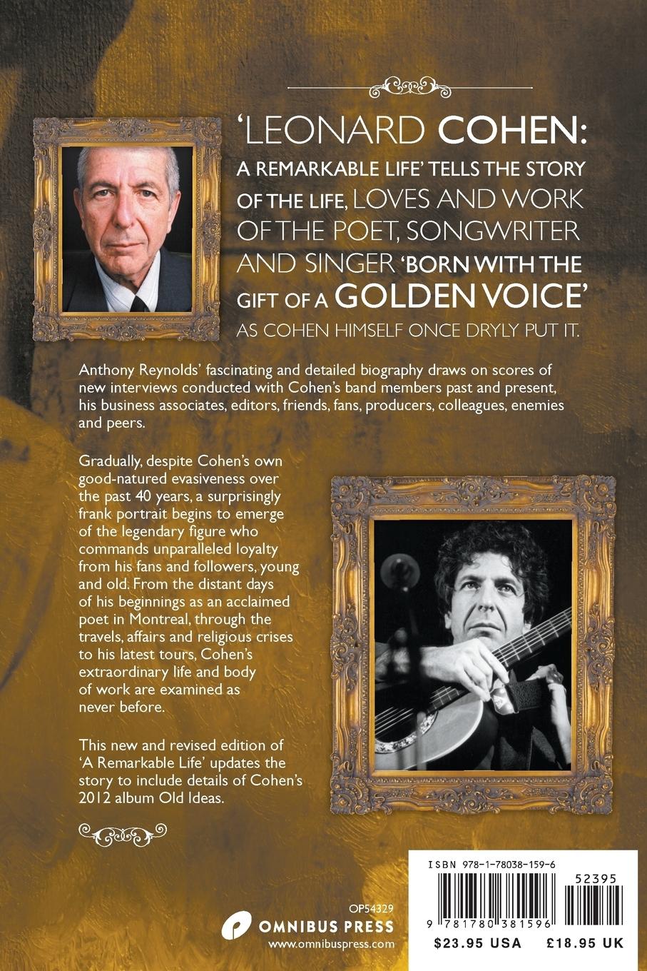 Rückseitencover Leonard Cohen