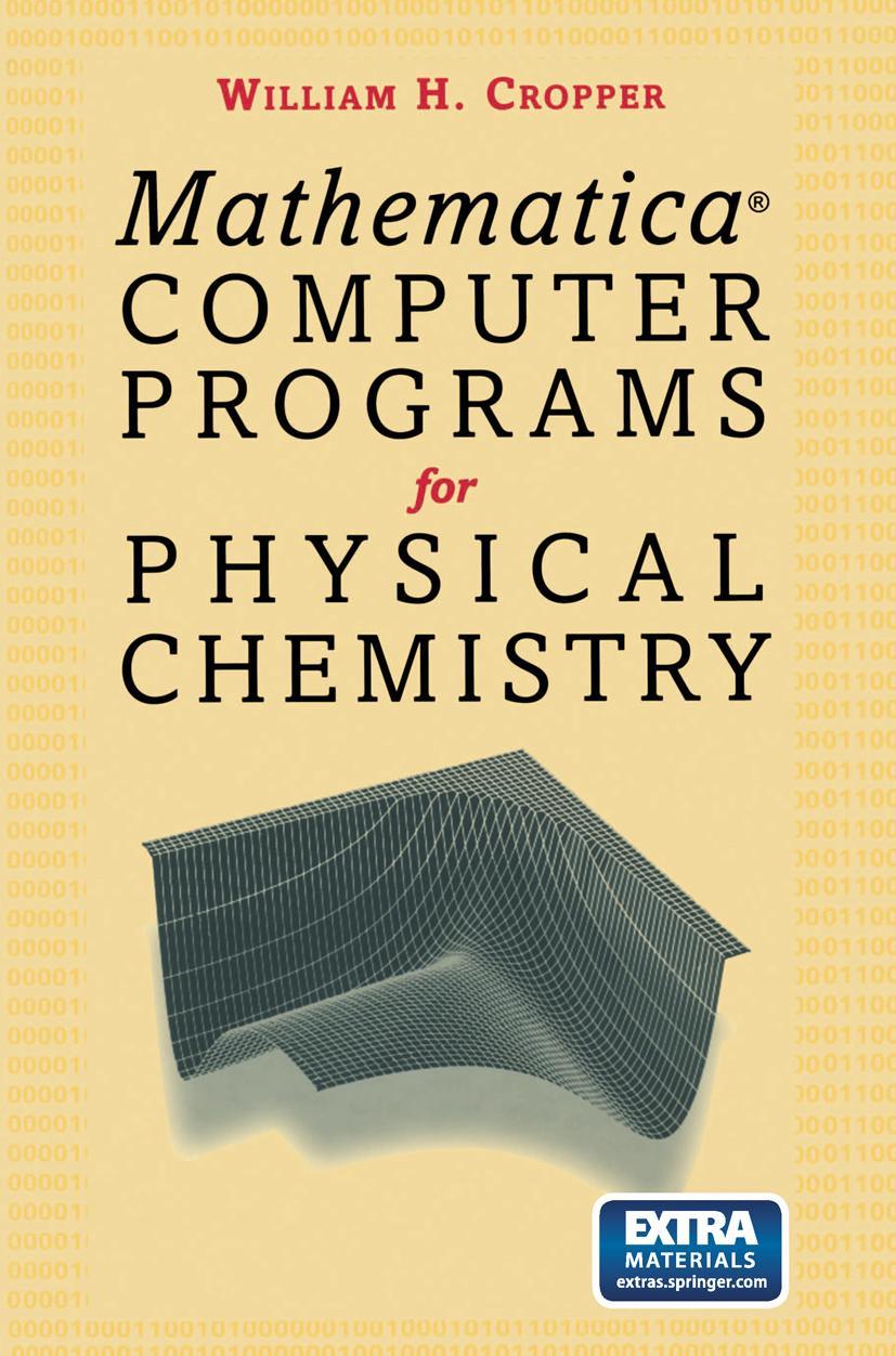 Vorderes Coverbild Mathematica® Computer Programs for Physical Chemistry