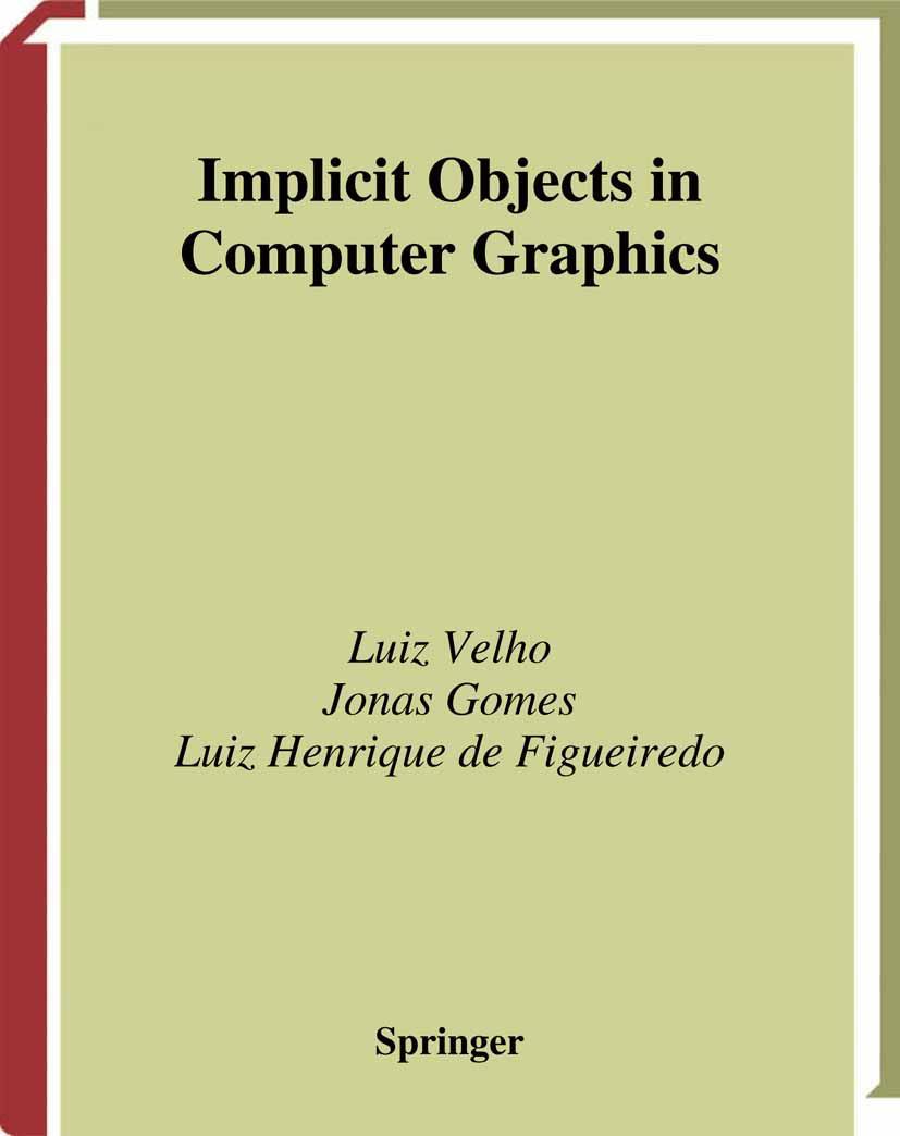 Vorderes Coverbild Implicit Objects in Computer Graphics