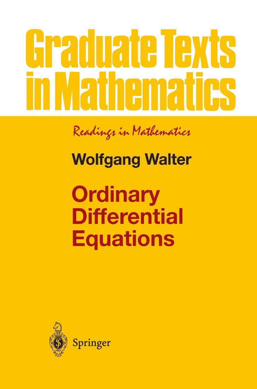 Vorderes Coverbild Ordinary Differential Equations