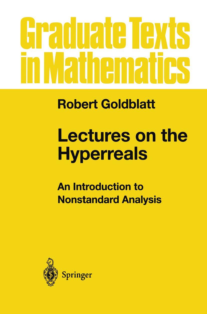Vorderes Coverbild Lectures on the Hyperreals