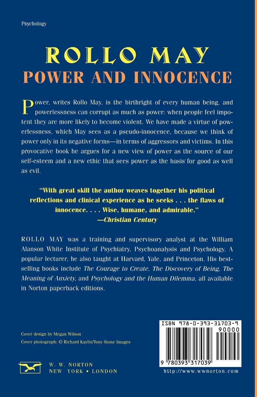 Rückseitencover Power and Innocence