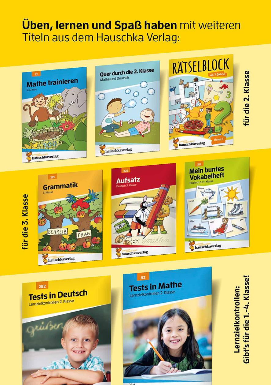 Beispielinhalt (Bild) Rechtschreiben und Diktate 2. Klasse