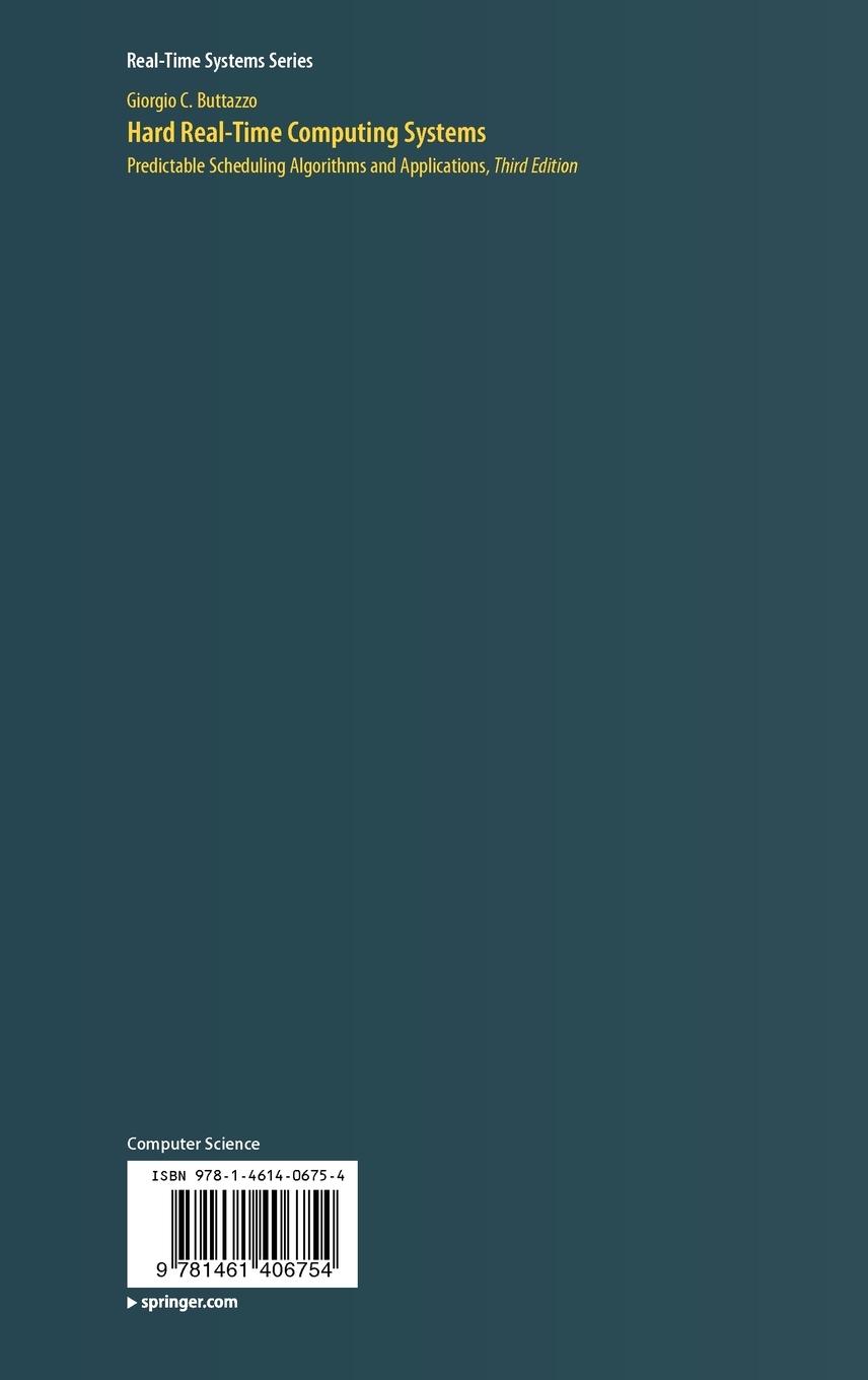 Rückseitencover Hard Real-Time Computing Systems