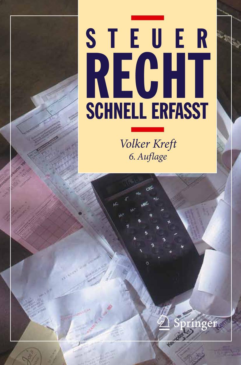 Vorderes Coverbild Steuerrecht - Schnell erfasst