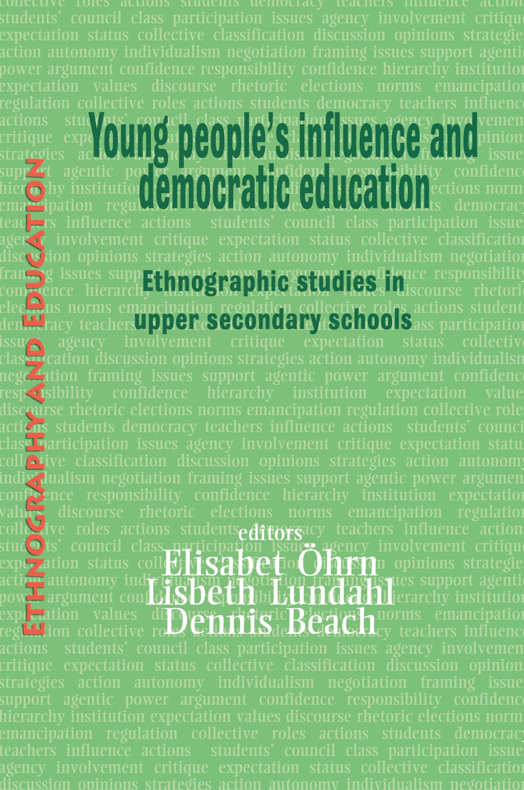 Vorderes Coverbild Young People's Influence and Democratic Education