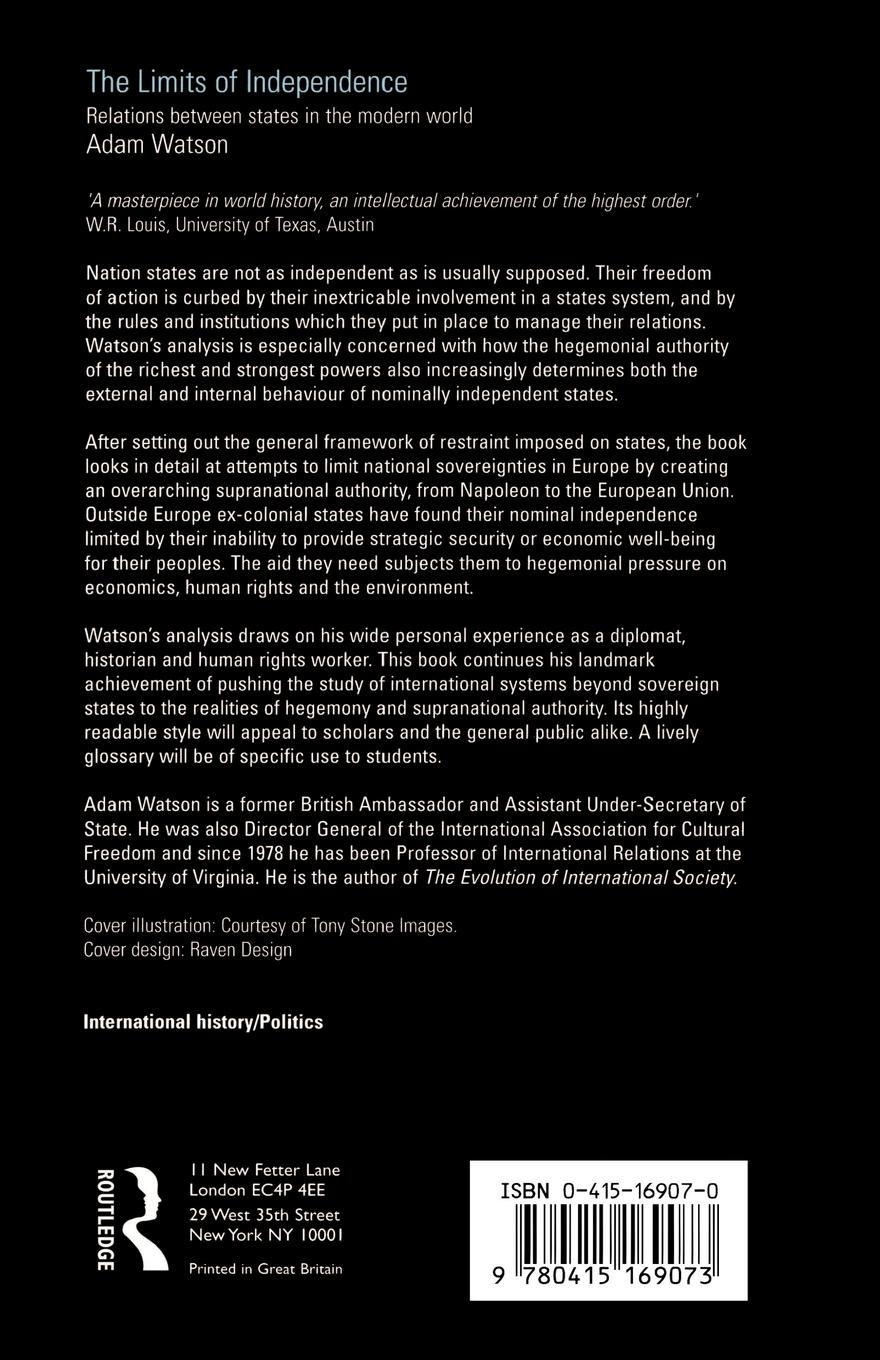 Rückseitencover The Limits of Independence