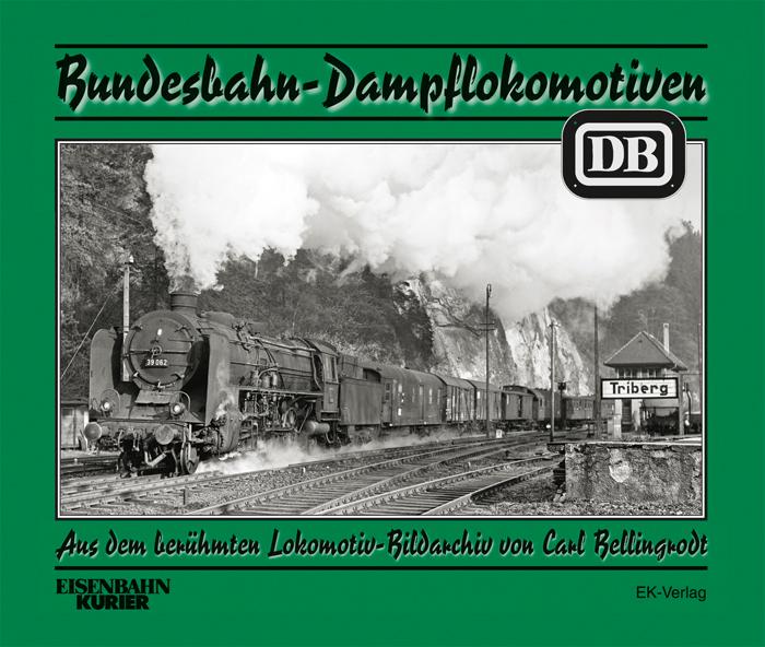 Vorderes Coverbild Bundesbahn-Dampflokomotiven
