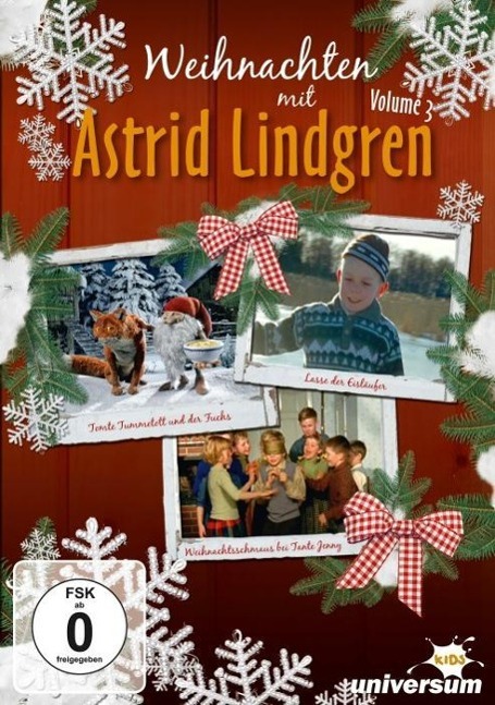 Vorderes Coverbild Weihnachten mit Astrid Lindgren