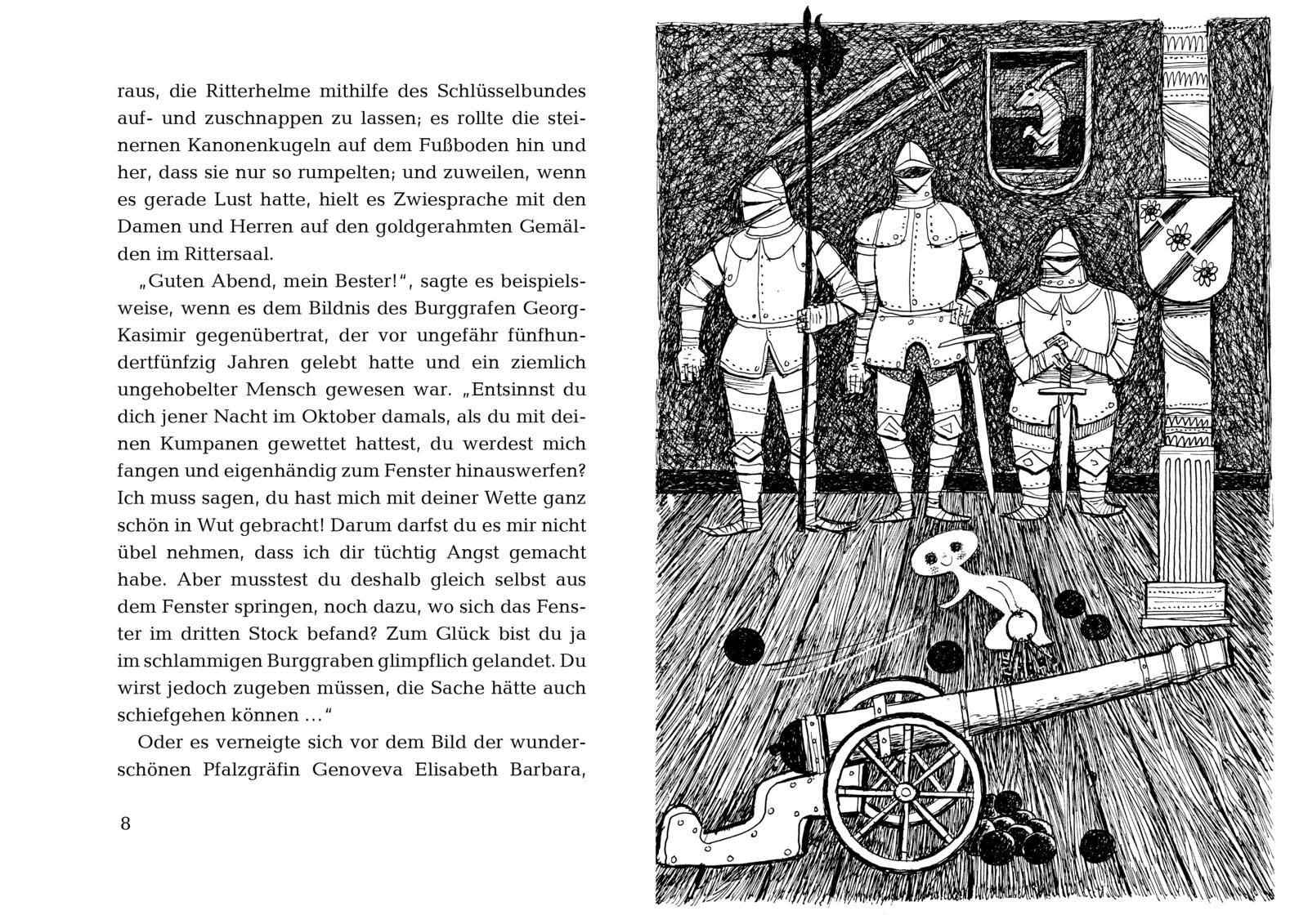 Beispielinhalt (Bild) Das kleine Gespenst: Das kleine Gespenst