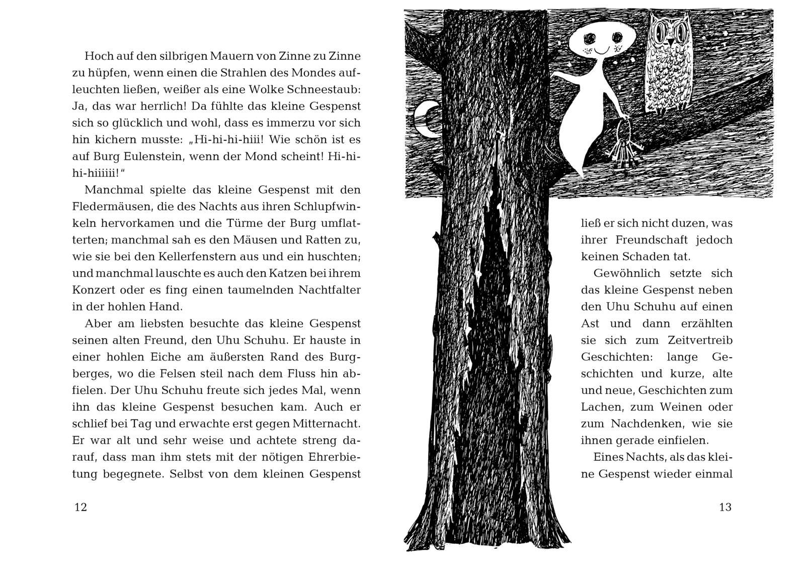 Beispielinhalt (Bild) Das kleine Gespenst: Das kleine Gespenst