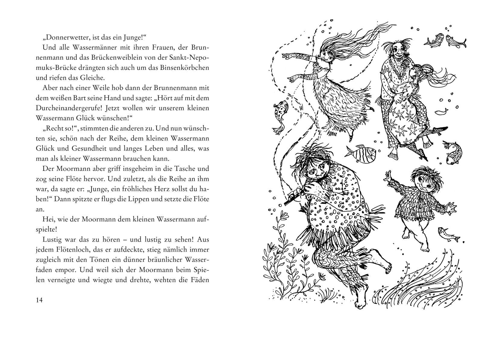 Beispielinhalt (Bild) Der kleine Wassermann: Der kleine Wassermann