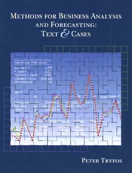 Vorderes Coverbild Methods for Business Analysis and Forecasting: Text and Cases [With Disk]
