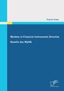 Vorderes Coverbild Markets in Financial Instruments Directive: Novelle des WpHG