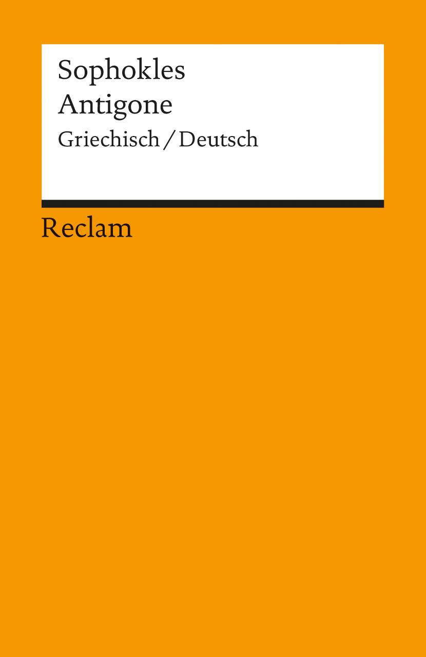Vorderes Coverbild Antigone