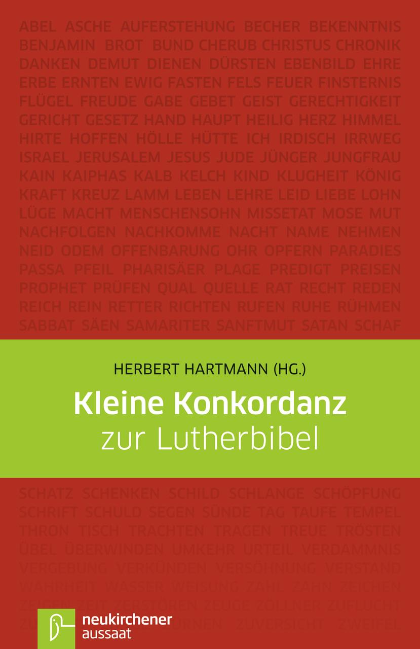 Vorderes Coverbild Kleine Konkordanz zur Lutherbibel