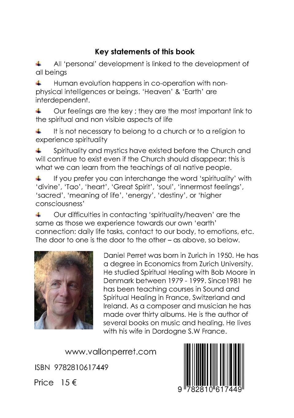 Rückseitencover The Experience of Spirituality