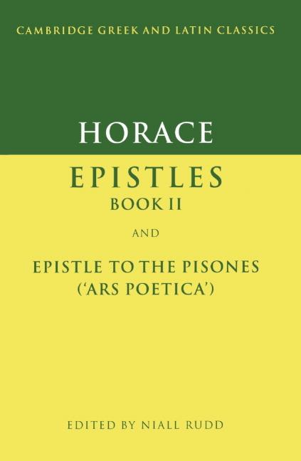 Vorderes Coverbild Horace