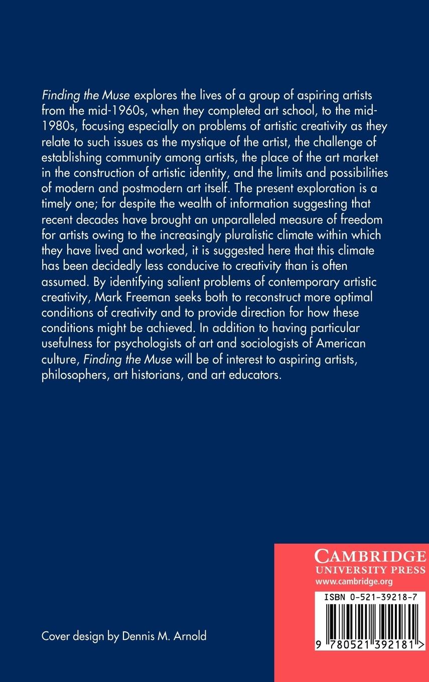 Rückseitencover Finding the Muse