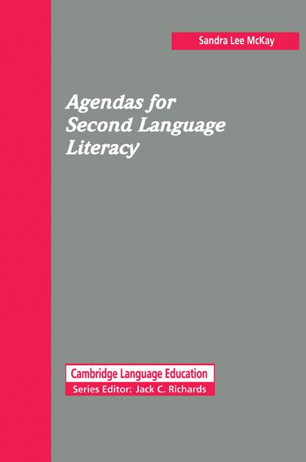 Vorderes Coverbild Agendas for Second Language Literacy