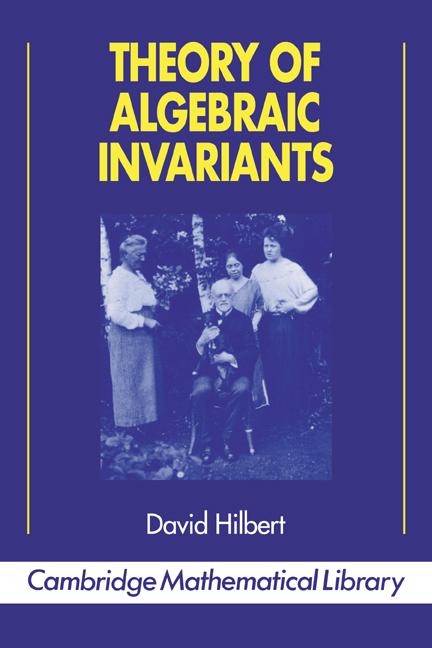 Vorderes Coverbild Theory of Algebraic Invariants