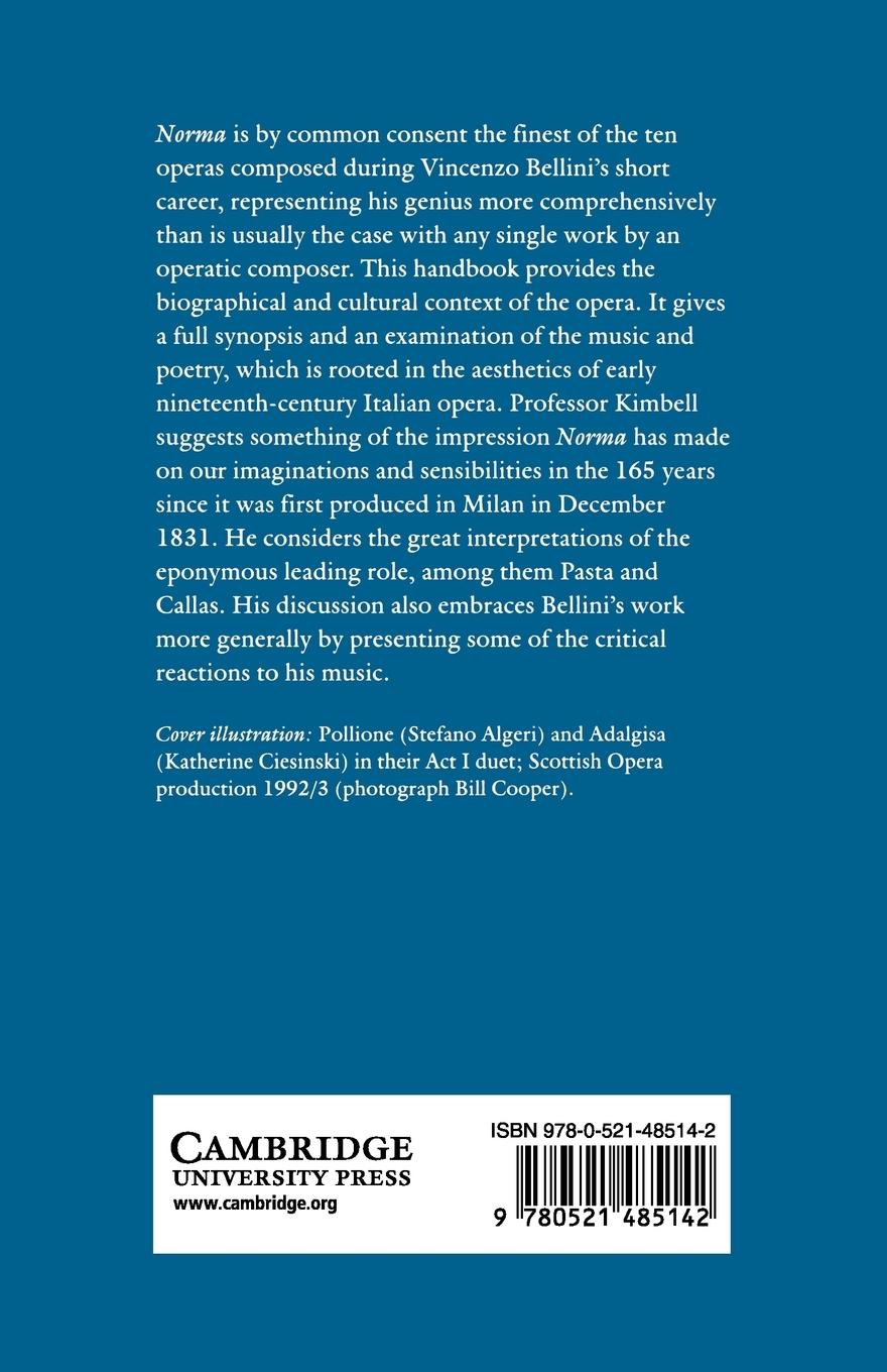 Rückseitencover Vincenzo Bellini