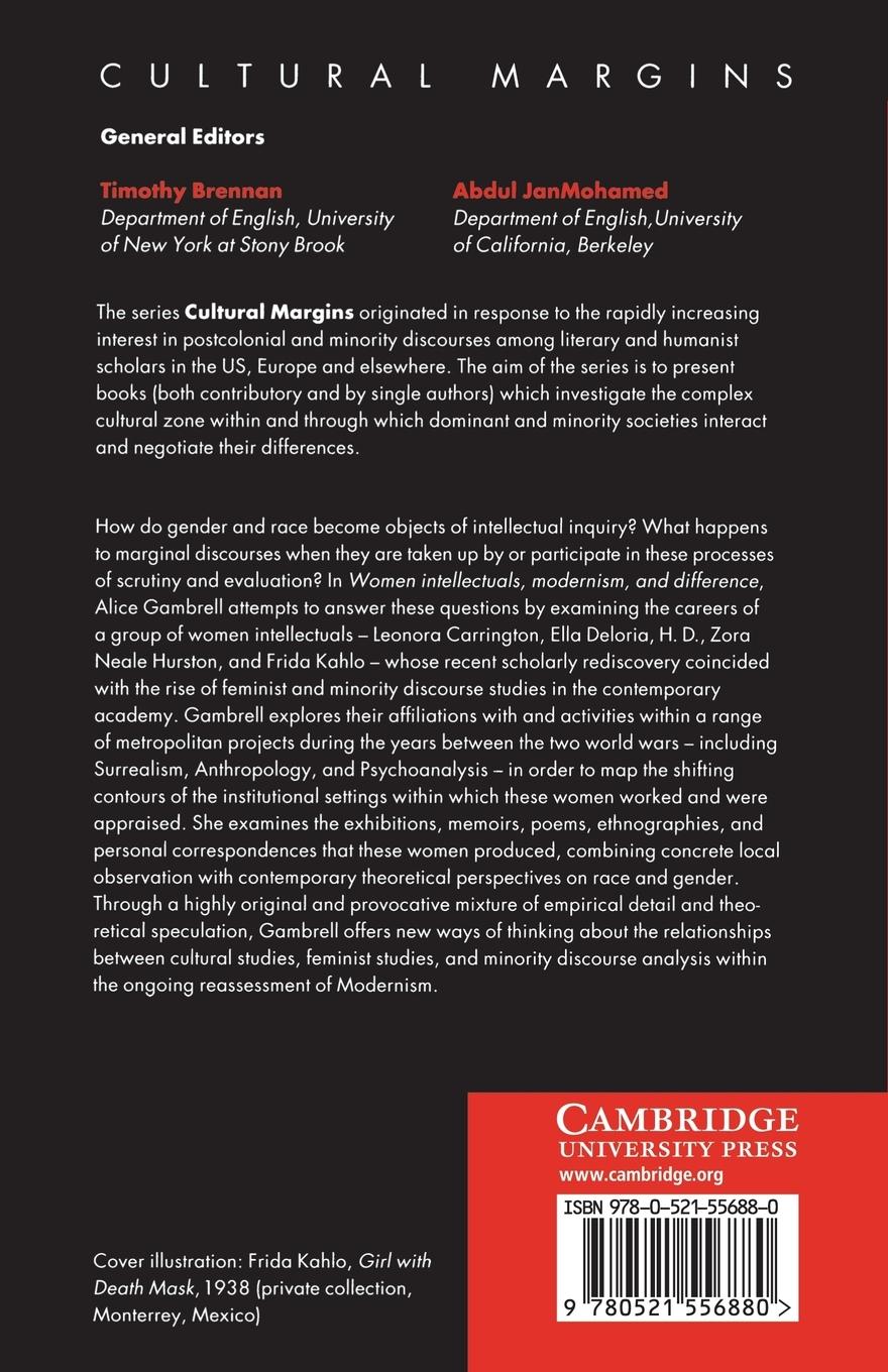 Rückseitencover Women Intellectuals, Modernism, and Difference