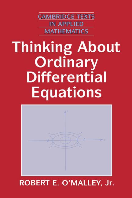Vorderes Coverbild Thinking about Ordinary Differential Equations