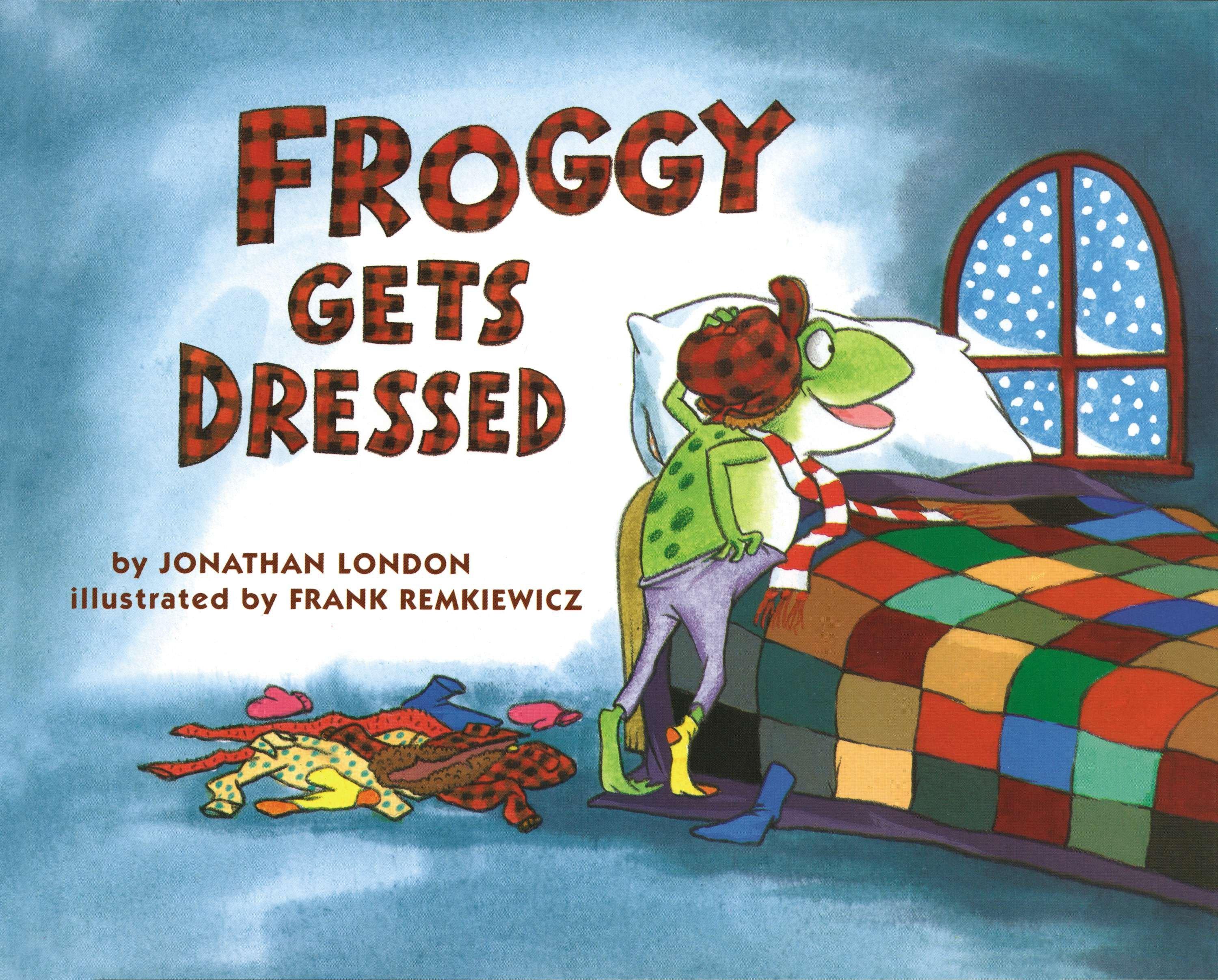Vorderes Coverbild Froggy Gets Dressed Board Book