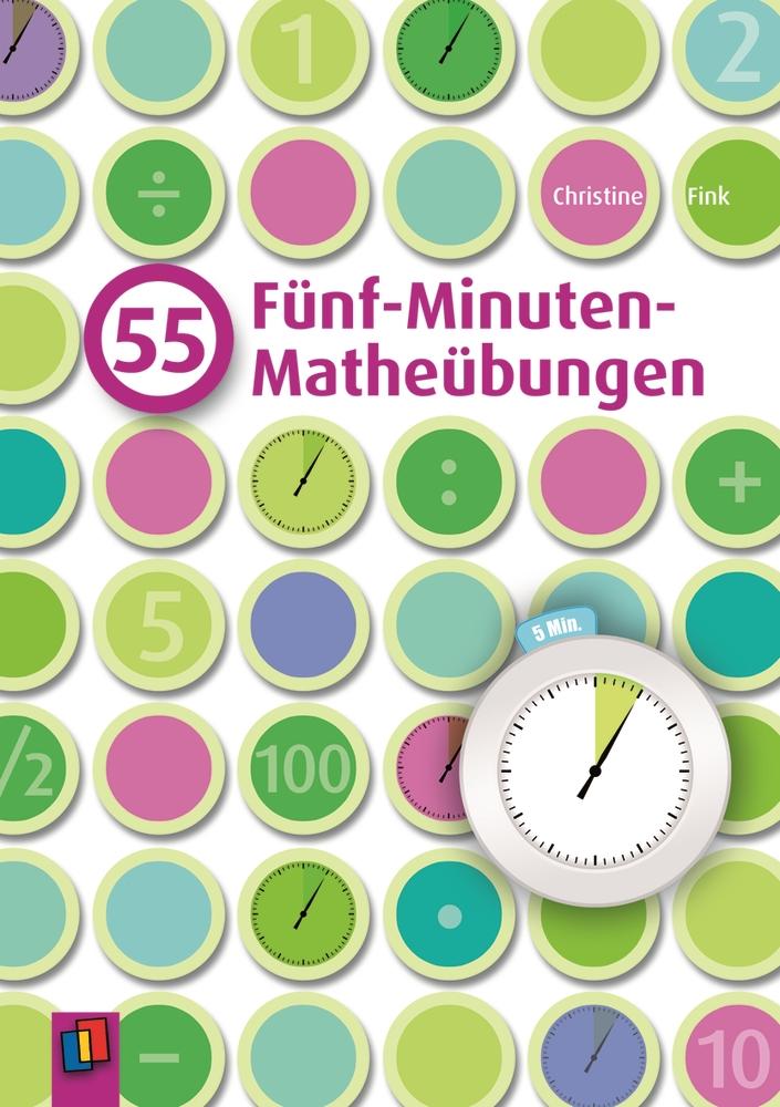 Vorderes Coverbild 55 Fünf-Minuten-Matheübungen