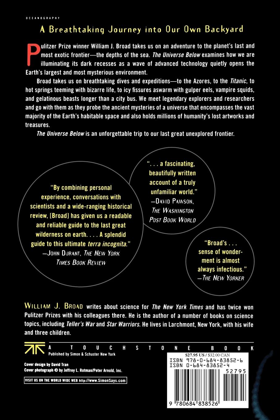 Rückseitencover The Universe Below